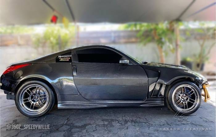 Nissan 350Z Carbon Creations N-1 Side Skirts Rocker Panels - 2 Piece - 102794 thumbnail 2