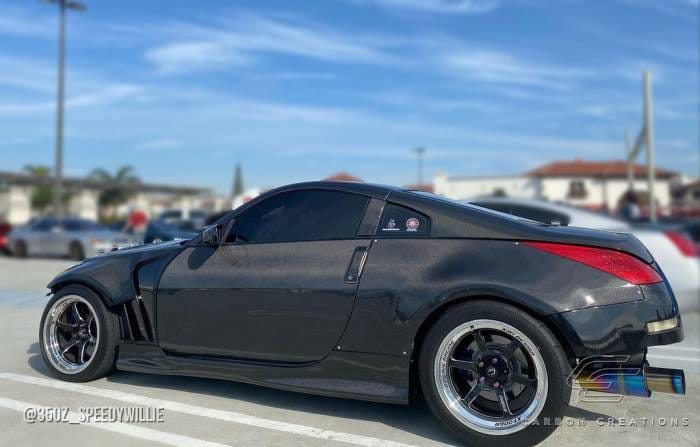 Nissan 350Z Carbon Creations N-1 Side Skirts Rocker Panels - 2 Piece - 102794 thumbnail 3