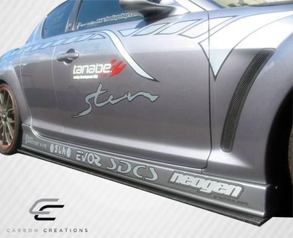 Universal 80.5" Carbon Fiber Creations Side Splitters!!! 102901 thumbnail 2