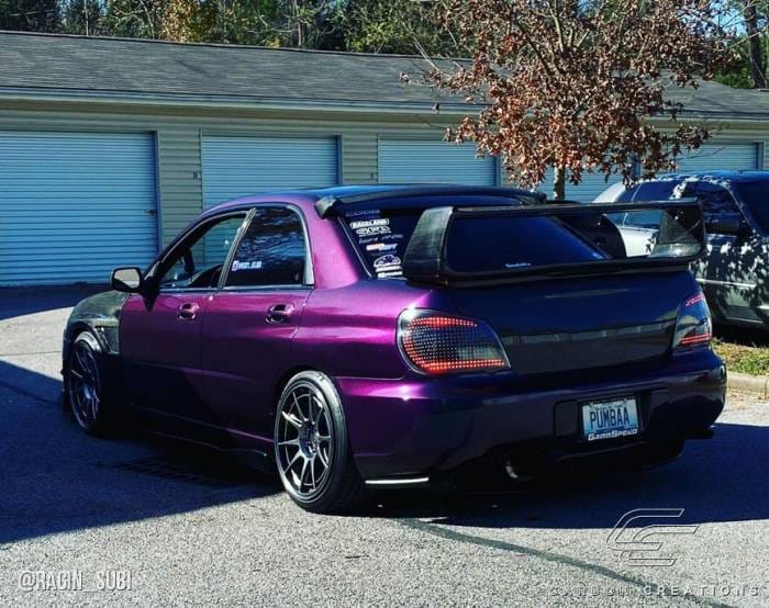 Subaru WRX Carbon Creations STI Look Wing Trunk Lid Spoiler - 1 Piece - 102938 thumbnail 3