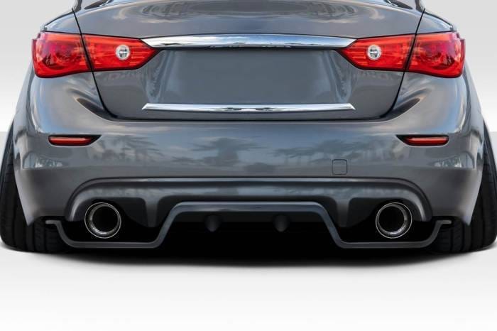 Fits Infiniti Q50 Bulba Duraflex Rear Bumper Lip Diffuser Body Kit! 118616