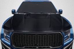 Ford Raptor OEM Look Carbon Fiber Creations Body Kit- Hood 119045