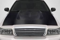 Ford Crown Victoria GT500 Look Carbon Fiber Body Kit- Hood 119157
