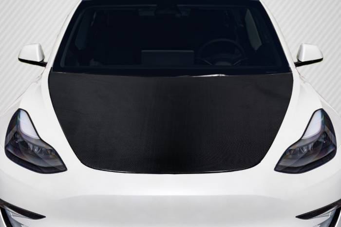 Tesla Model 3 OEM Look Carbon Fiber Creations Body Kit- Hood!!! 119406