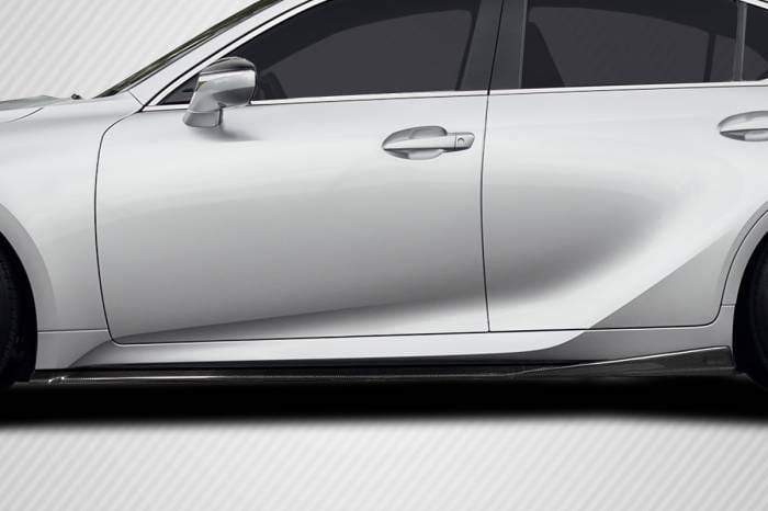 Fits Lexus IS Geisha Carbon Fiber Creations Side Skirts Body Kit!!! 119905