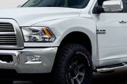 Dodge Ram Duraflex 4 Inch Off Road Bulge Front Fenders - 2 Piece - 106474