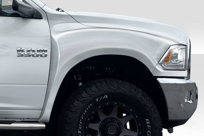 Dodge Ram Duraflex 4 Inch Off Road Bulge Front Fenders - 2 Piece - 106474 thumbnail 2
