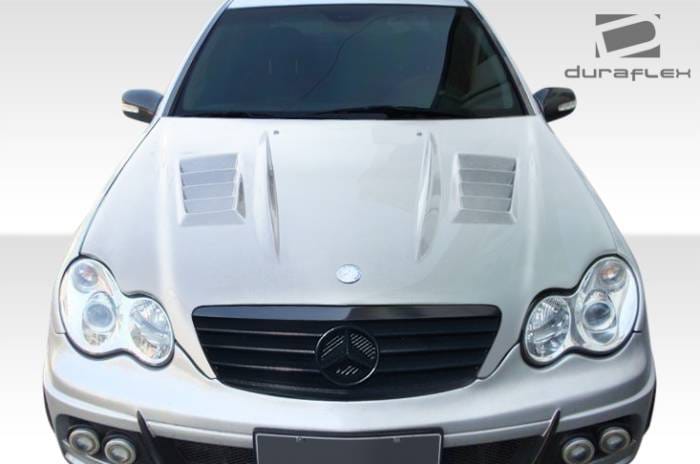 Mercedes-Benz C Class Duraflex W-1 Hood - 1 Piece - 108247 thumbnail 2