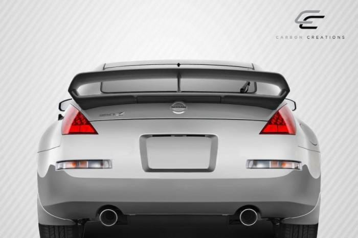 Nissan 350Z Carbon Creations N-3 Trunk Wing Spoiler - 1 Piece - 109422 thumbnail 2