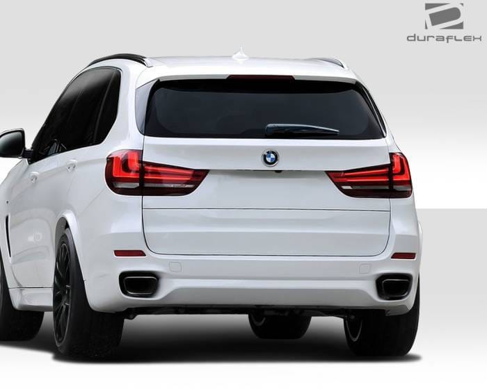 BMW X5 Duraflex M Sport Look Rear Bumper Cover - 1 Piece - 109548 thumbnail 2