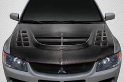 Mitsubishi Evolution VT-X Carbon Fiber Creations Body Kit- Hood 114016