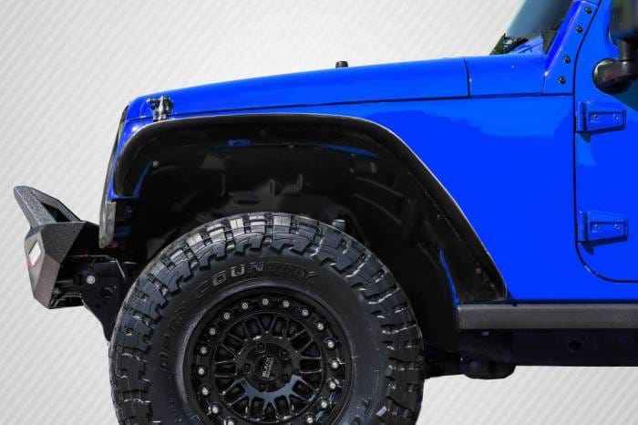 Jeep Wrangler Rugged Carbon Fiber Creations Body Kit- Front Fenders 115680 thumbnail 2
