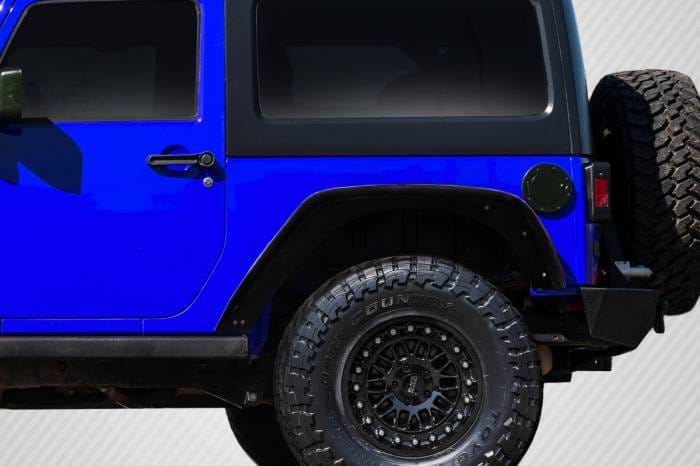 Jeep Wrangler Rugged Carbon Fiber Creations Body Kit- Rear Fenders 115681 thumbnail 2