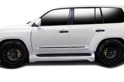 Lexus LX AF-1 Aero Function (GFK) Side Skirts Wide Body Kit 112291