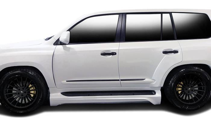 Lexus LX AF-1 Aero Function (GFK) Side Skirts Wide Body Kit 112291
