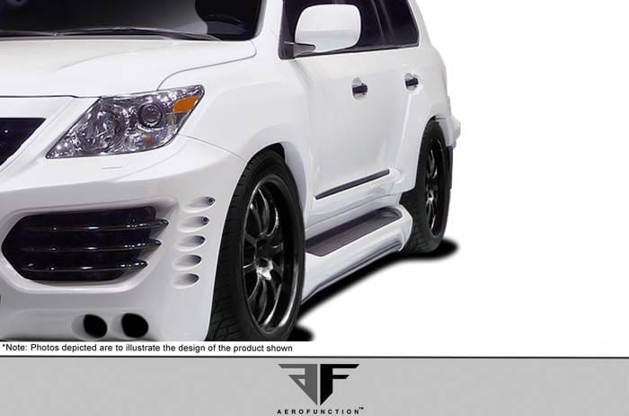 Lexus LX AF-1 Aero Function (GFK) Side Skirts Wide Body Kit 112291 thumbnail 2