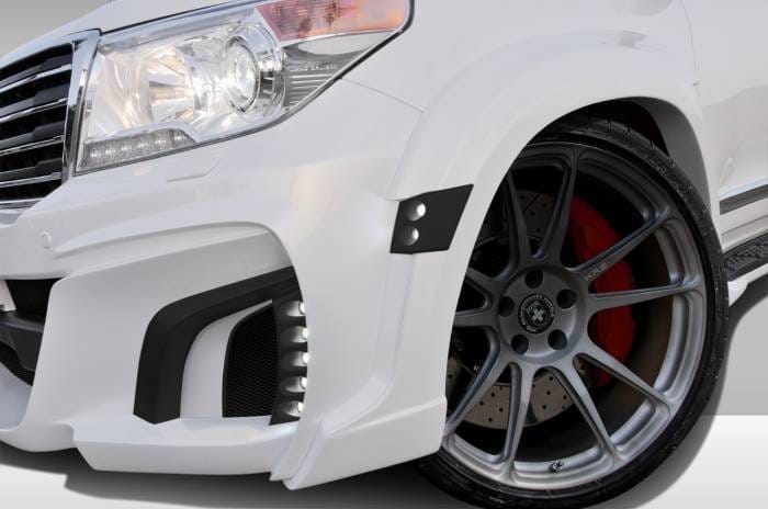 Toyota Land Cruiser Eros V.1 Duraflex Widebody Front Fender Flares 112524
