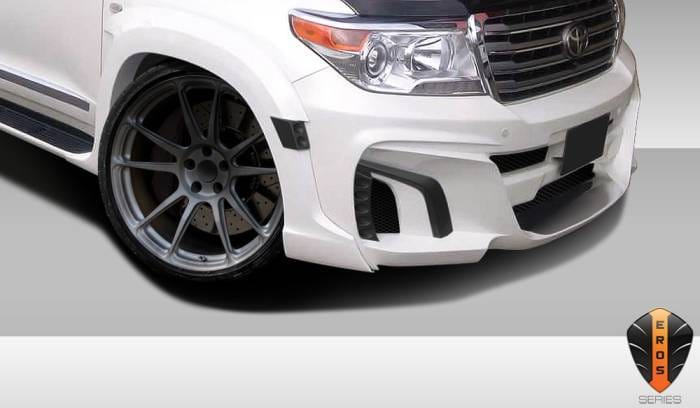Toyota Land Cruiser Eros V.1 Duraflex Widebody Front Fender Flares 112524 thumbnail 2