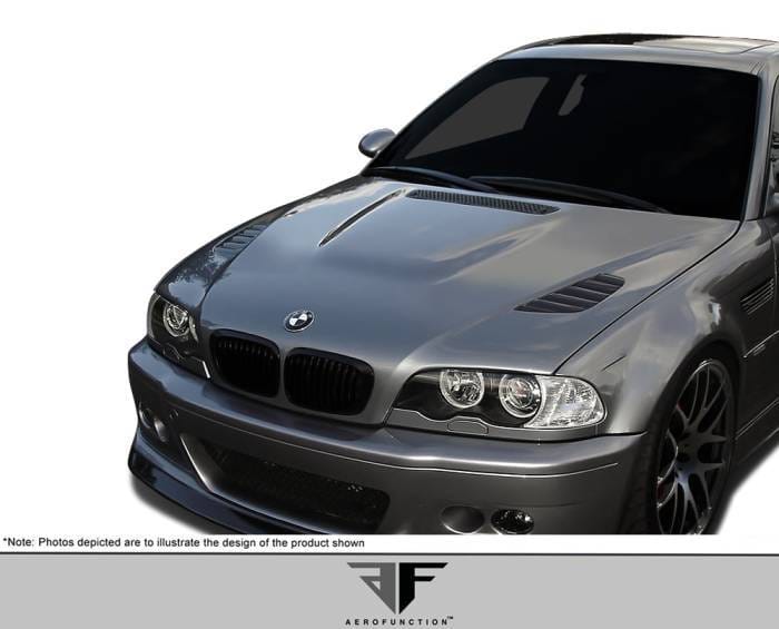 BMW M3 AF-2 Aero Function (GFK) Body Kit- Hood 109678 thumbnail 3