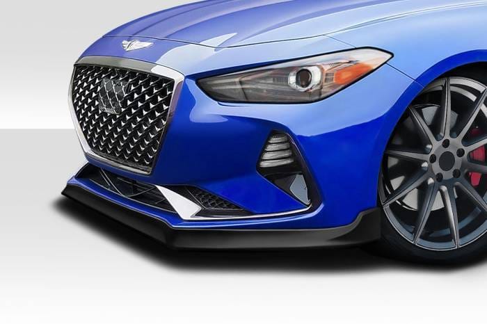 Genesis G70 MSR Duraflex Front Bumper Lip Body Kit 116273 thumbnail 2