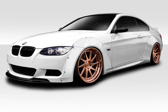 BMW 3 Series 2DR Circuit Duraflex 8pcs Wide Body Fender Kit 113827