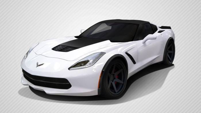 Chevrolet Corvette ZR-C DriTech Carbon Fiber Fender Flares 113168
