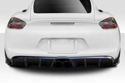 Porsche Cayman 2DR Max Duraflex Rear Bumper Diffuser Body Kit 116911