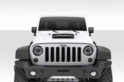 Universal Dual Ram Air Hood Duraflex Scoop 114551