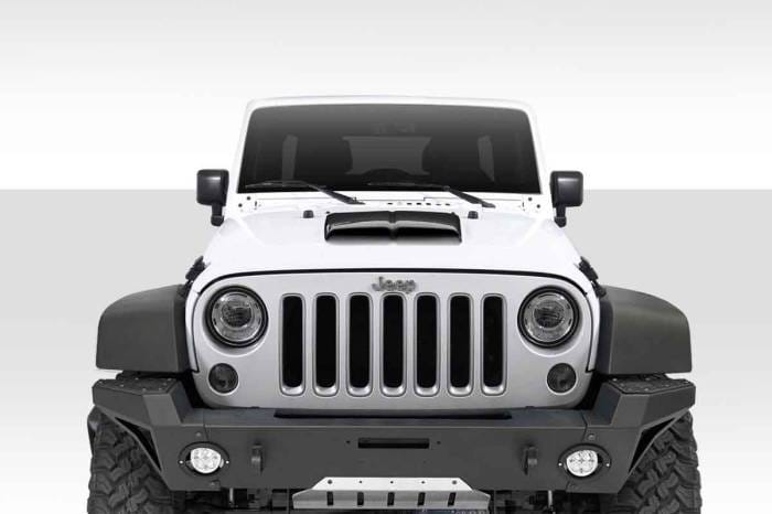 Universal Dual Ram Air Hood Duraflex Scoop 114551