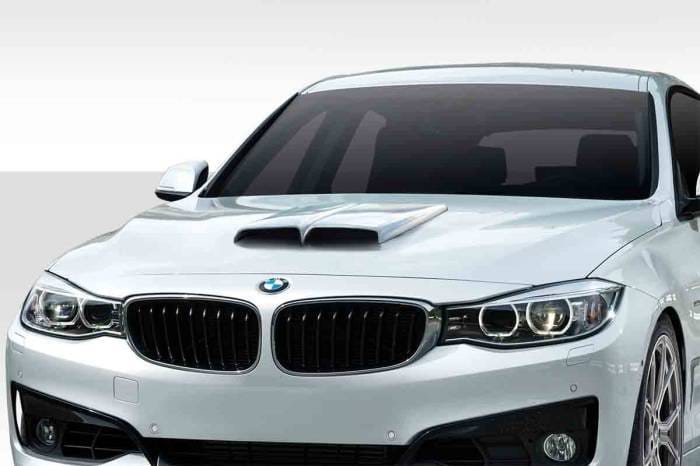 Universal Dual Ram Air Hood Duraflex Scoop 114551 thumbnail 2