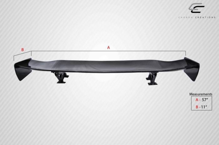 Universal GT Concept 2 Carbon Fiber Creations Body Kit-Wing/Spoiler 105284 thumbnail 3