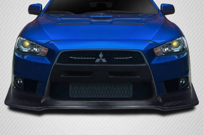 Mitsubishi Lancer Carbon Creations VR-S Front Lip Under Spoiler Air Dam - 1 Piece - 106876