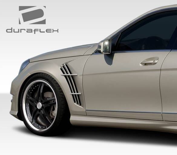 Mercedes-Benz C Class Duraflex W-1 Body Kit - 6 Piece - 108299 thumbnail 3