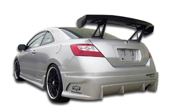 Honda Civic 2DR Duraflex Raven Rear Bumper Cover - 1 Piece - 103333