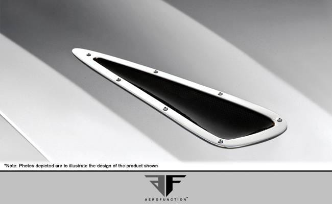BMW X6 AF-1 Overstock (GFK) Hood Vents 107558 thumbnail 2