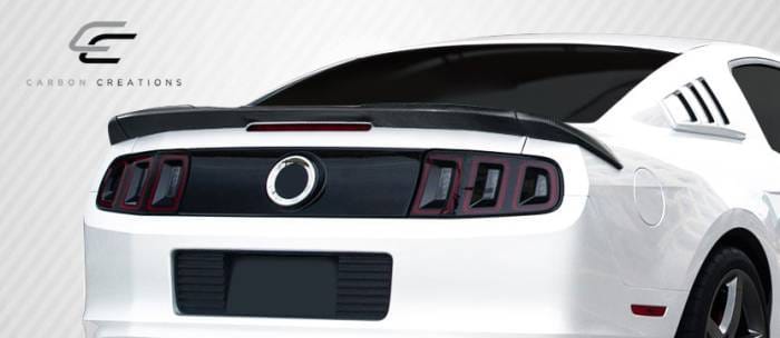 Ford Mustang Carbon Creations R-Spec Rear Wing Trunk Lid Spoiler - 3 Piece - 107610 thumbnail 2