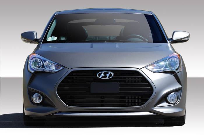 Hyundai Veloster Turbo Look Duraflex Front Body Kit Bumper 108845