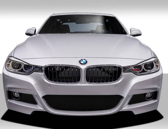 BMW 3 Series 4DR Duraflex M Sport Look Front Bumper Cover - 1 Piece - 109408