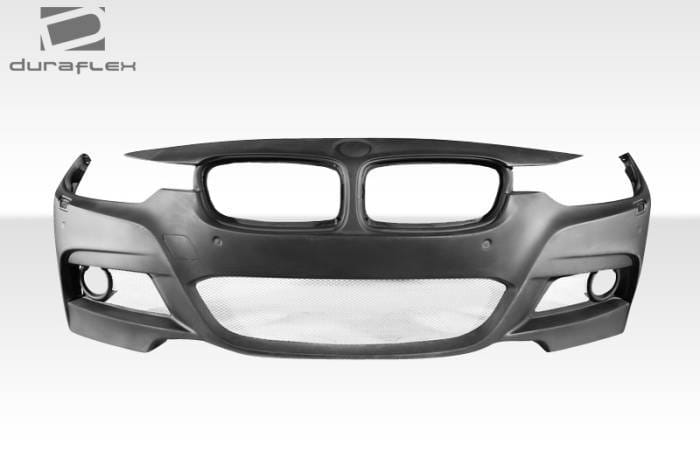 BMW 3 Series 4DR Duraflex M Sport Look Front Bumper Cover - 1 Piece - 109408 thumbnail 2