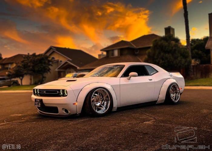 Dodge Challenger Duraflex Novara Wide Body Kit - 4 Piece - 112481 thumbnail 2