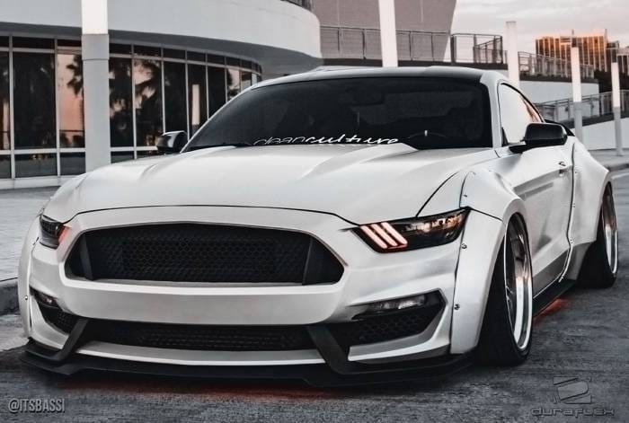 Ford Mustang Duraflex Grid Wide Body Kit - 8 Piece - 112589 thumbnail 4