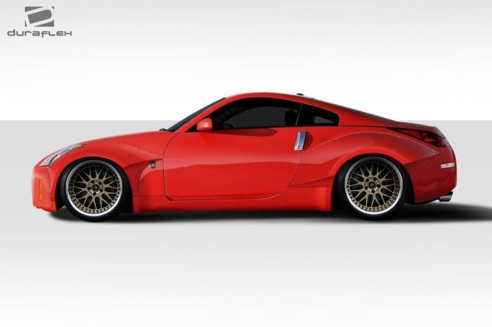 Nissan 350Z Circuit Duraflex Full Fender Flare Body Kit 112871 thumbnail 2