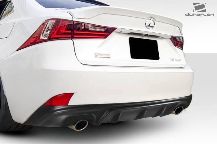 Lexus IS AM Design Duraflex Rear Bumper Lip Body Kit 112769 thumbnail 2