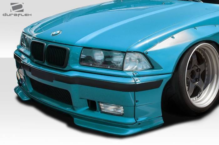 BMW 3 Series Circuit Duraflex Front Bumper Lip Body Kit 113440 thumbnail 2