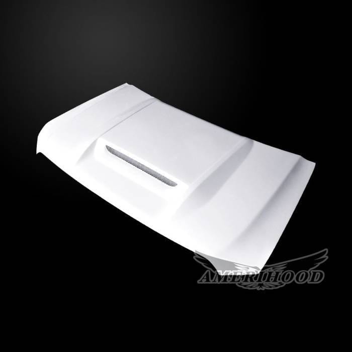 GMC Sierra 1500 Type-RS AmeriHood Body Kit- Ram Air Hood GS19AHRSSFHW thumbnail 4