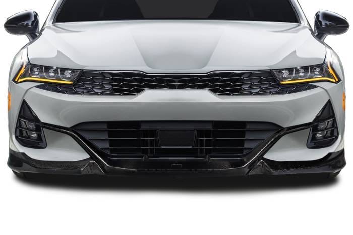 Kia K5 Forge Carbon Fiber Front Bumper 3pcs Lip Body Kit 118671