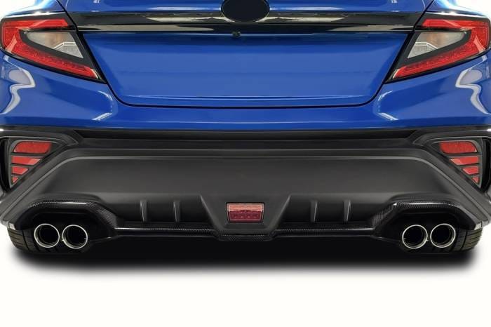 Subaru WRX STI Look Carbon Fiber Rear Lip Diffuser Body Kit 118798