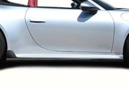 Porsche 911 Taveran Carbon Fiber Side Skirt Splitters Body Kit 118753