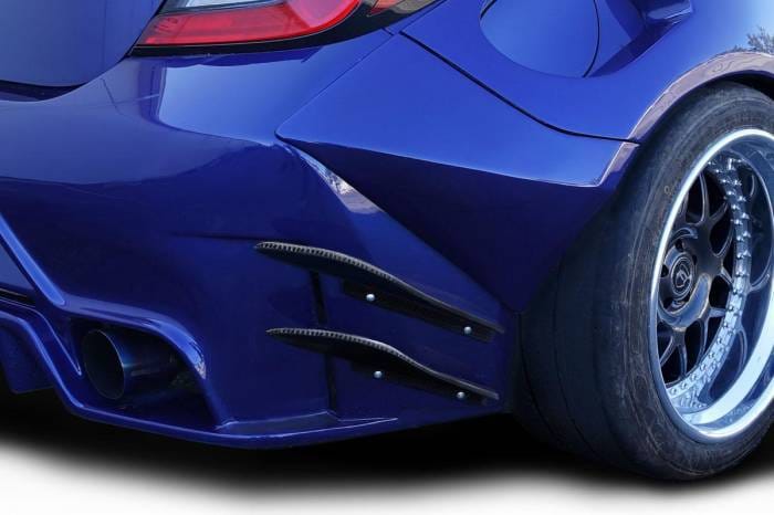 Toyota GR86 GT Competition Carbon Fiber Creations Rear Canards 118781