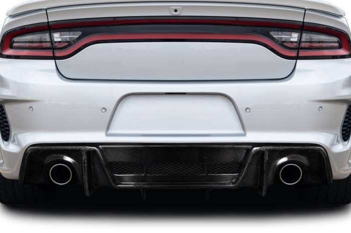 Dodge Charger Redline Carbon Fiber Rear Bumper Diffuser Body Kit 118874